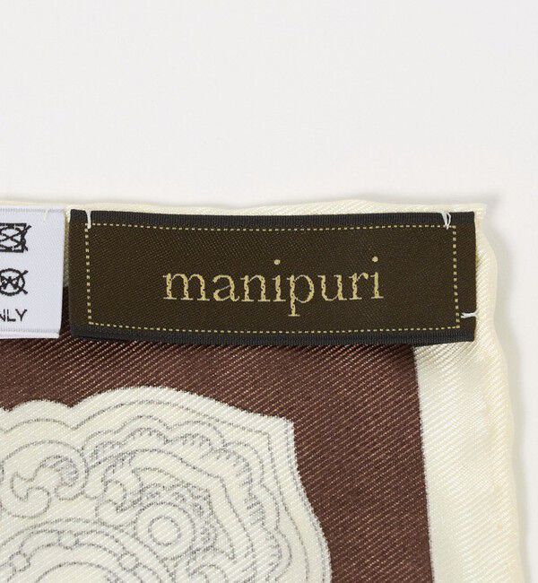 UNITED ARROWS「＜manipuri＞SILK 88&times;88 スカーフ 26FW」|バンダナ・スカーフ|