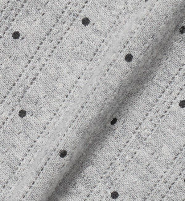 NICE WEATHER「＜NICE WEATHER＞ドットレース カットソー」|Tシャツ・カットソー|