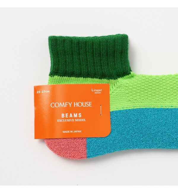 BEAMS「【別注】COMFY HOUSE / Multi Sox」|ソックス|