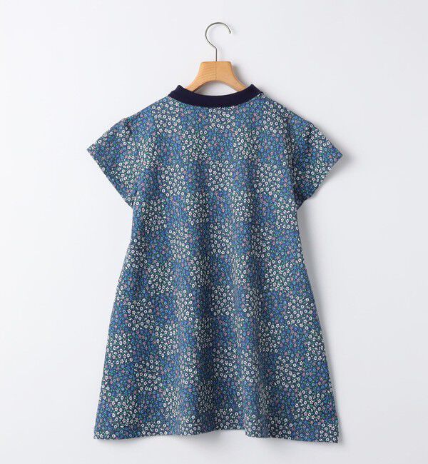 SHIPS KIDS「SHIPS KIDS:140～150cm / フラワー ポロシャツ ワンピース」|ワンピース|