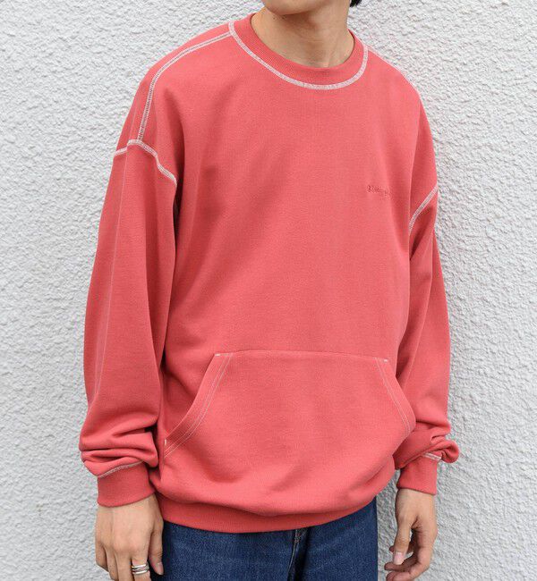 SHIPS any「【SHIPS any別注】Champion: ワンポイント ロゴ 刺繍 ステッチ リラックス スウェット◇」|スウェット・ジャージ|
