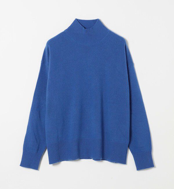 quaranciel「《予約》〈手洗い可能〉AQUA カシミヤ ミックス ハイネック スリット ニット」|ニット・セーター|