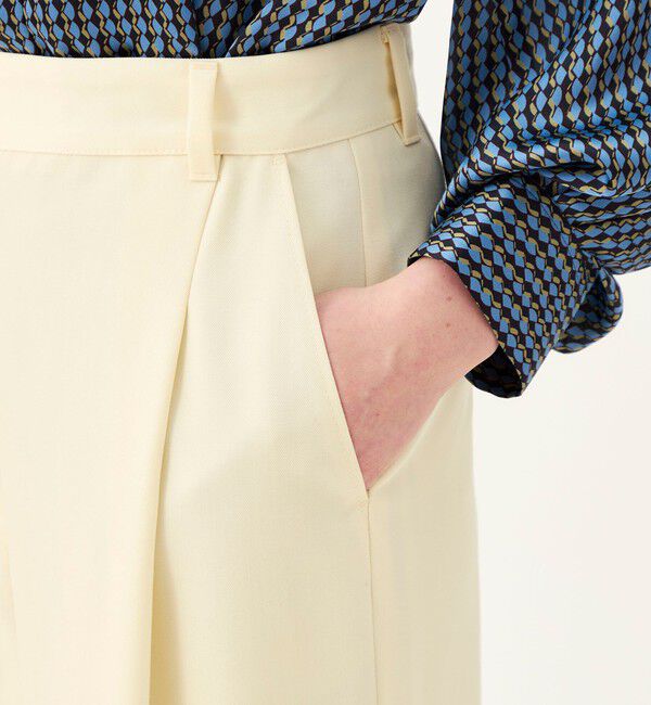 Ballsey「ポロワーズギャバジン 1タックストレートパンツ」|その他|