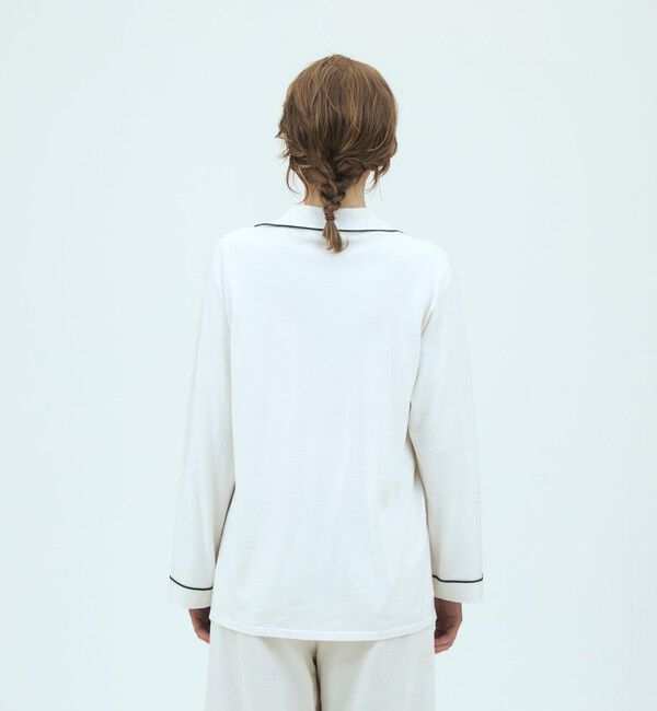 GALERIE VIE「コットンカシミヤ パジャマカーディガン」|カーディガン|