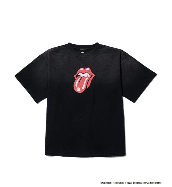 JOINT WORKS「F-LAGSTUF-F TABLET S/S T-SHIRT（THE ROLLING STONES）」|Tシャツ・カットソー|ブラック