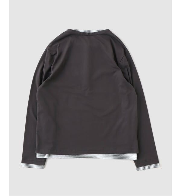 JOURNAL STANDARD「レイヤード ヘンリーネック ロンT」|Tシャツ・カットソー|