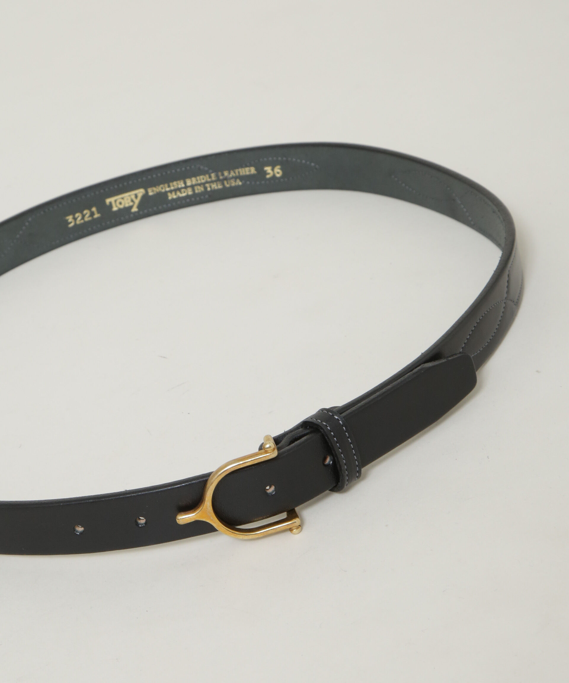 NANO universe「TORY LEATHER/別注 1 inch Spur Belt」|ベルト|