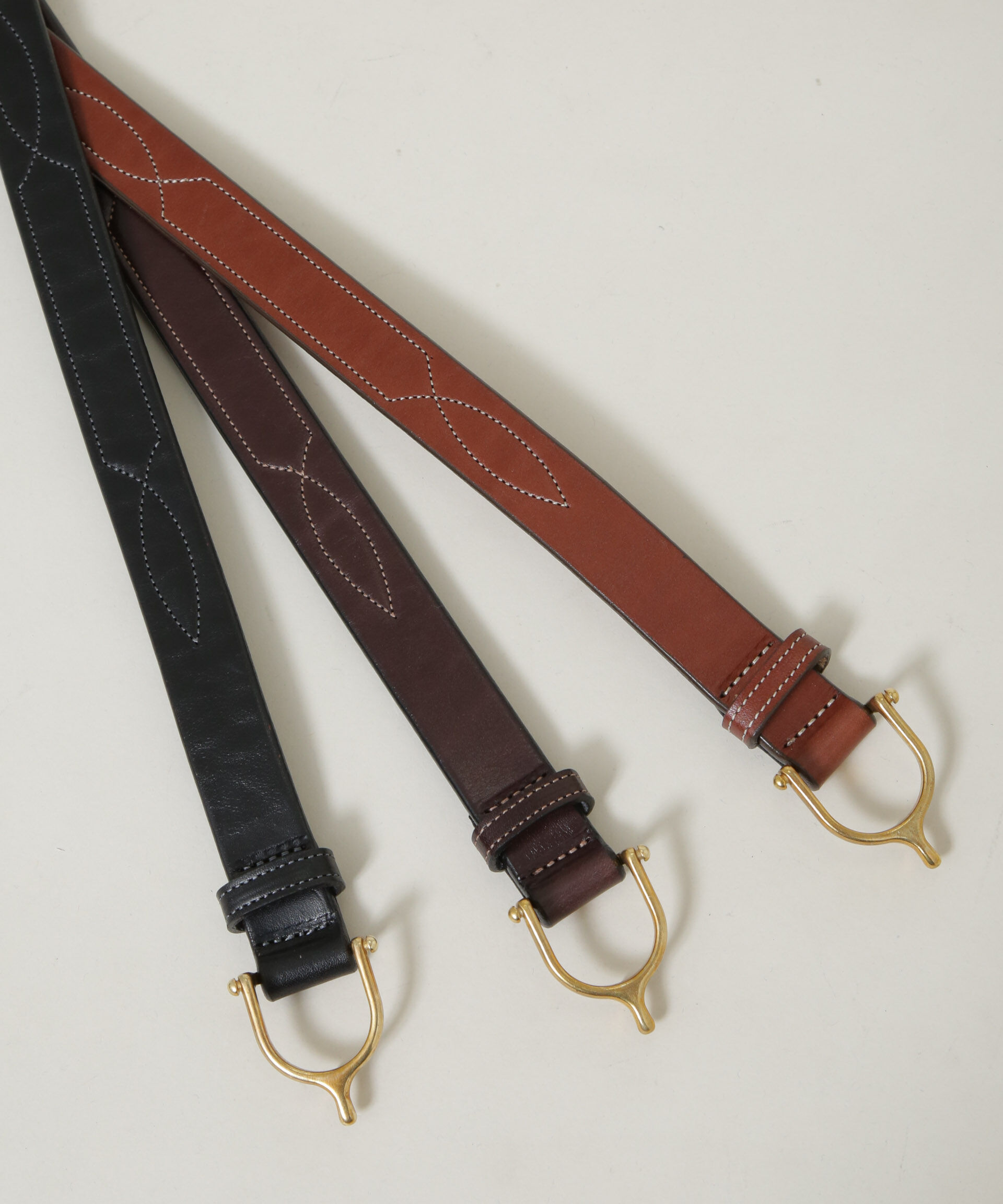 NANO universe「TORY LEATHER/別注 1 inch Spur Belt」|ベルト|