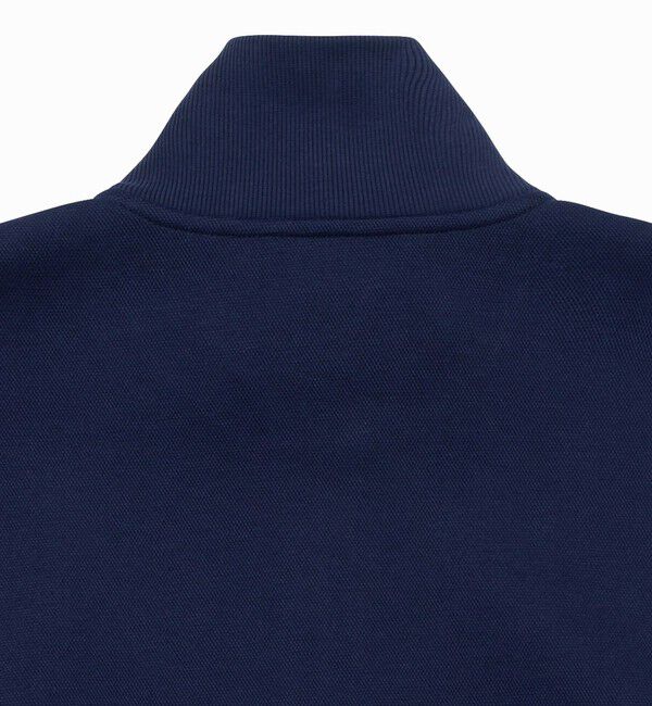 LACOSTE「鹿の子ダブルジップ ハイネック ドライバーズニット」|カーディガン|