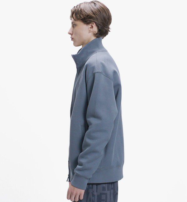 LACOSTE「鹿の子ダブルジップ ハイネック ドライバーズニット」|カーディガン|