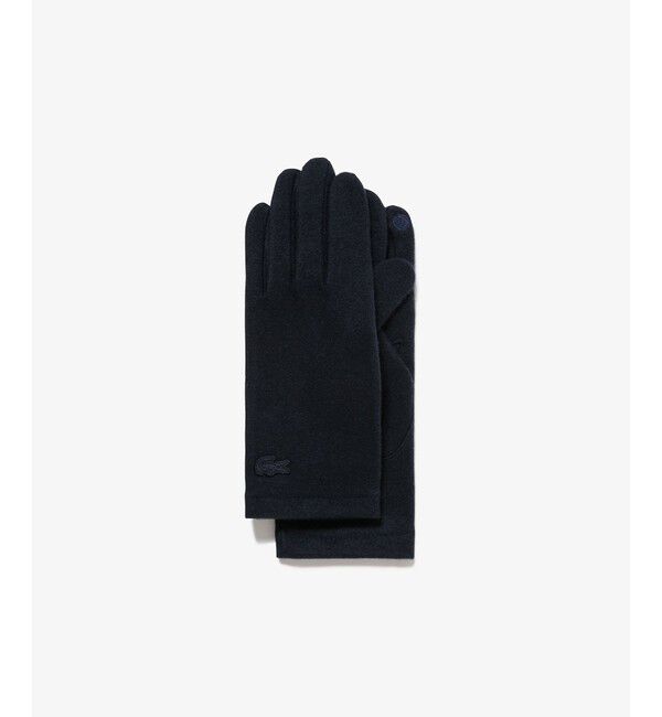 LACOSTE「カシミヤブレンドウールジャージグローブ」|手袋|