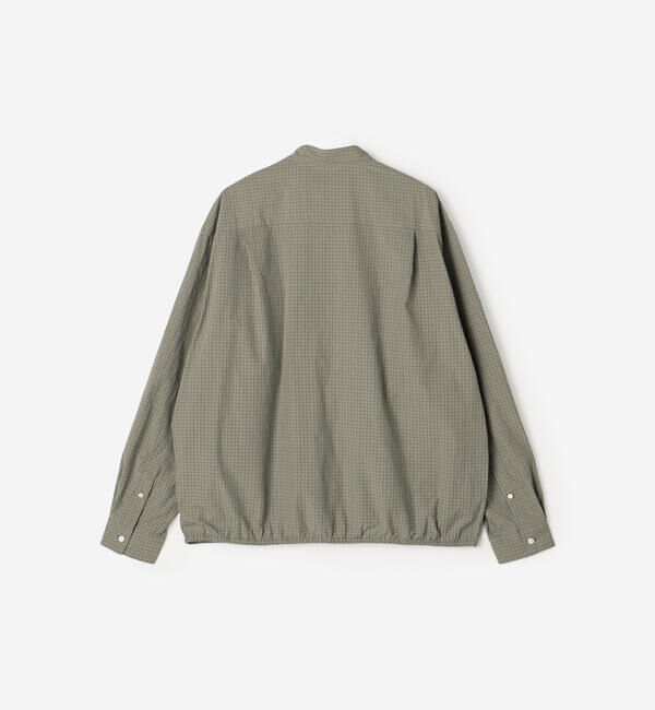 GYMPHLEX「Gymphlex | コットンタイプライター レギュラーカラーシャツ CHECK MEN」|シャツ・ブラウス|