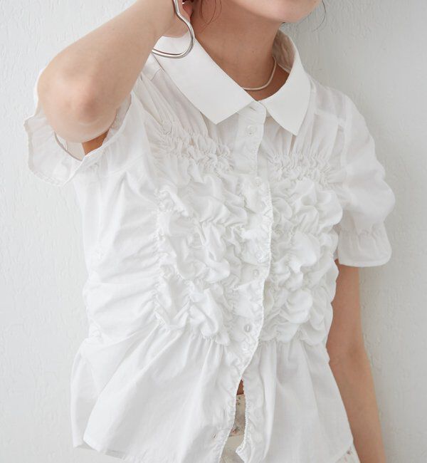  「26AWシャーリングシェイプシャツ」|シャツ・ブラウス|