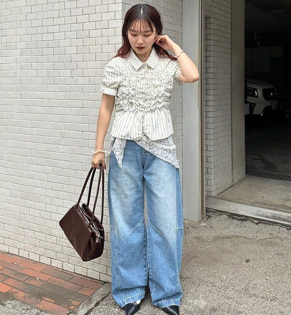  「26AWシャーリングシェイプシャツ」|シャツ・ブラウス|