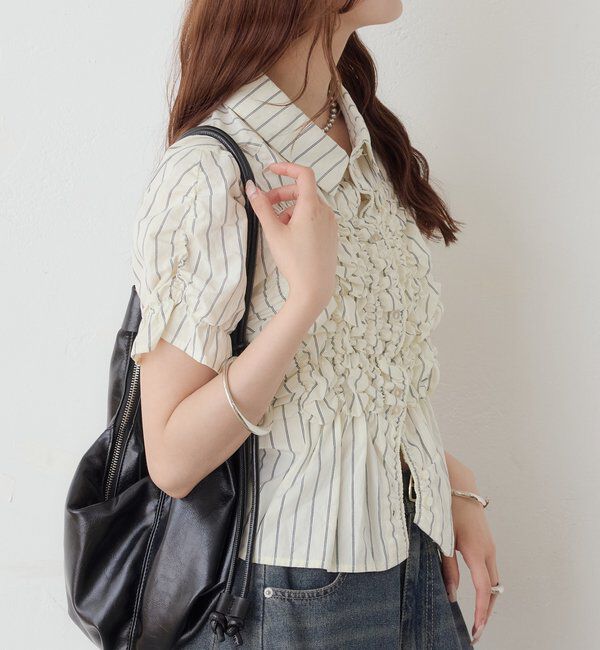  「26AWシャーリングシェイプシャツ」|シャツ・ブラウス|