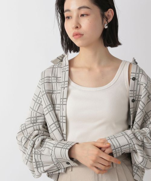 LOWRYS FARM「ＵＳＡベーシックタンク」|Tシャツ・カットソー|オフ