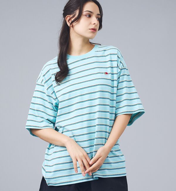 ABAHOUSE「【FRUIT OF THE LOOM/フルーツ・オブ・ザ・ルーム】ピーチ起毛ボー」|Tシャツ・カットソー|