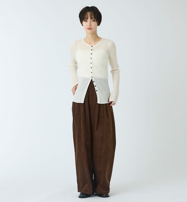 abahouse mavie「【ベッキーコラボ】コールカーブパンツ」|その他|