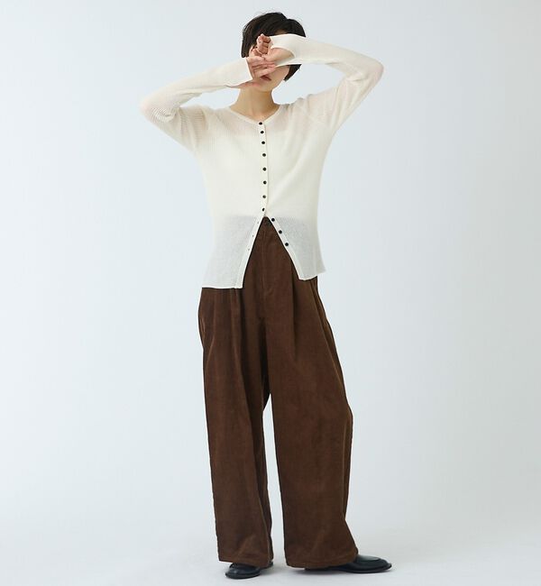 abahouse mavie「【ベッキーコラボ】コールカーブパンツ」|その他|