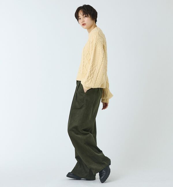 abahouse mavie「【ベッキーコラボ】コールカーブパンツ」|その他|