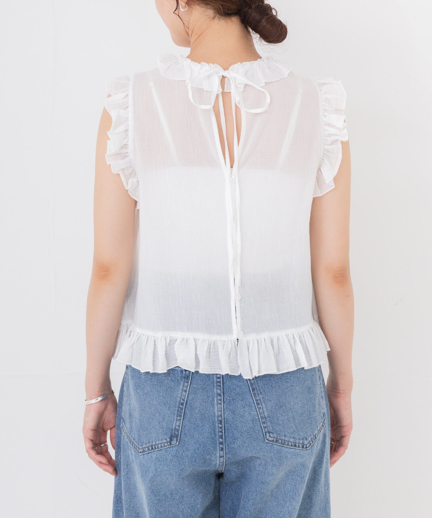URBAN RESEARCH「Picchi Nia　PETAL WHITE」|シャツ・ブラウス|