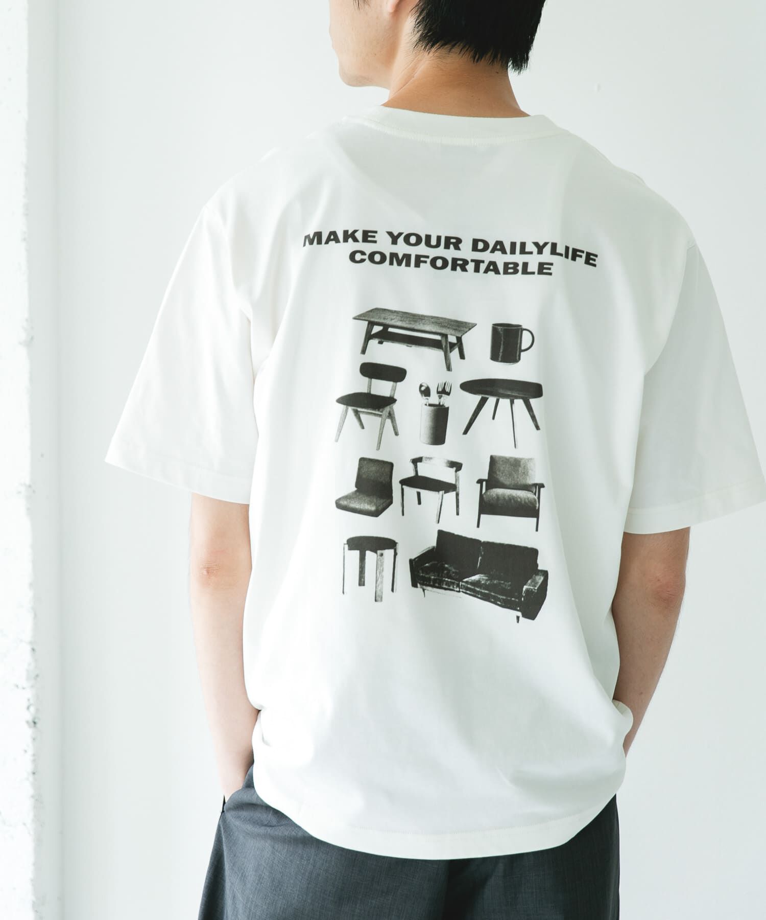 URBAN RESEARCH DOORS「ファニチャープリントTシャツ」|Tシャツ・カットソー|