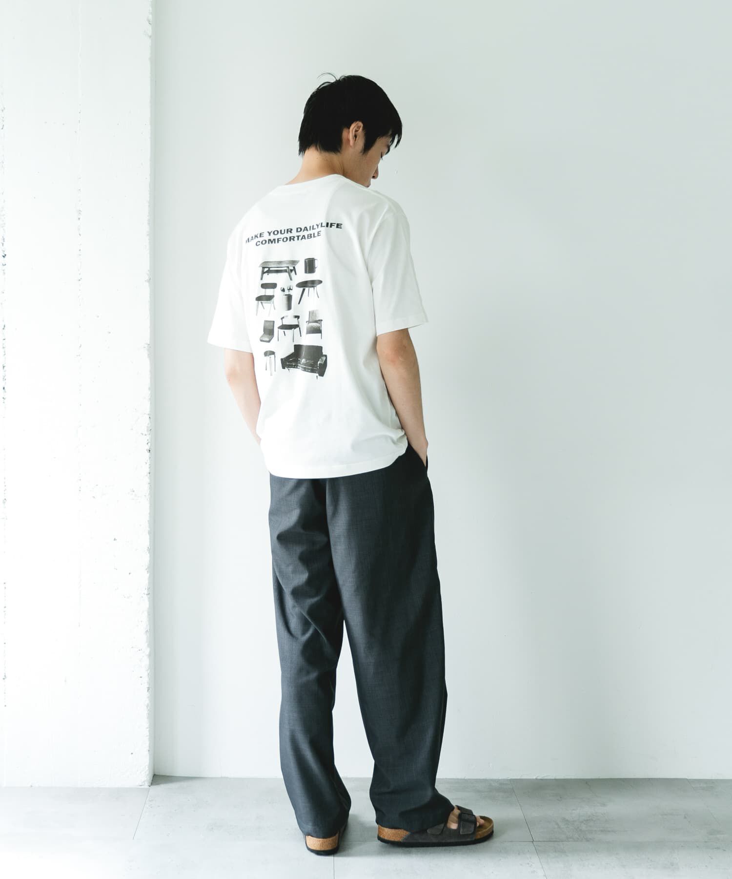 URBAN RESEARCH DOORS「ファニチャープリントTシャツ」|Tシャツ・カットソー|