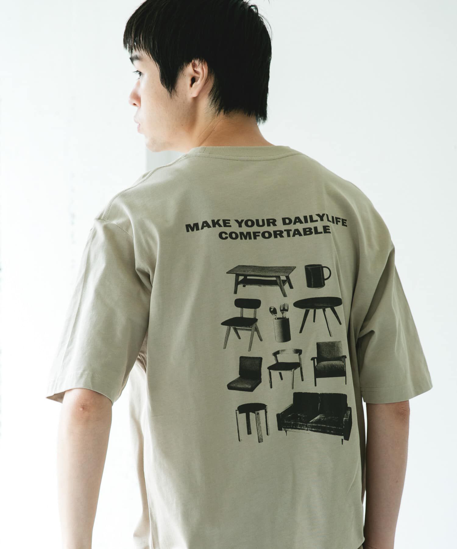 URBAN RESEARCH DOORS「ファニチャープリントTシャツ」|Tシャツ・カットソー|