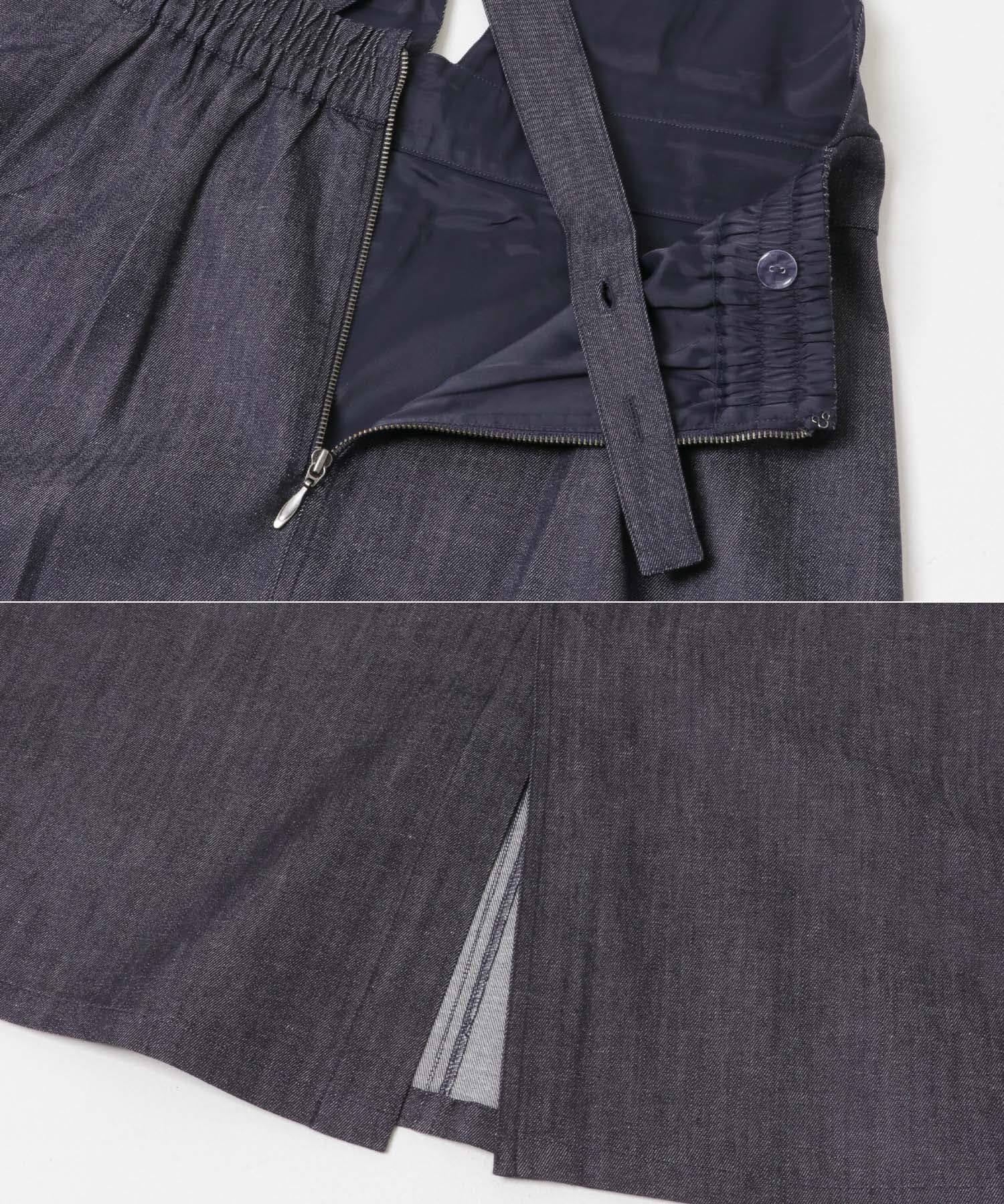 URBAN RESEARCH ROSSO「MARILYN MOON DENIM JUMPER SKIRT」|ジャンパースカート|