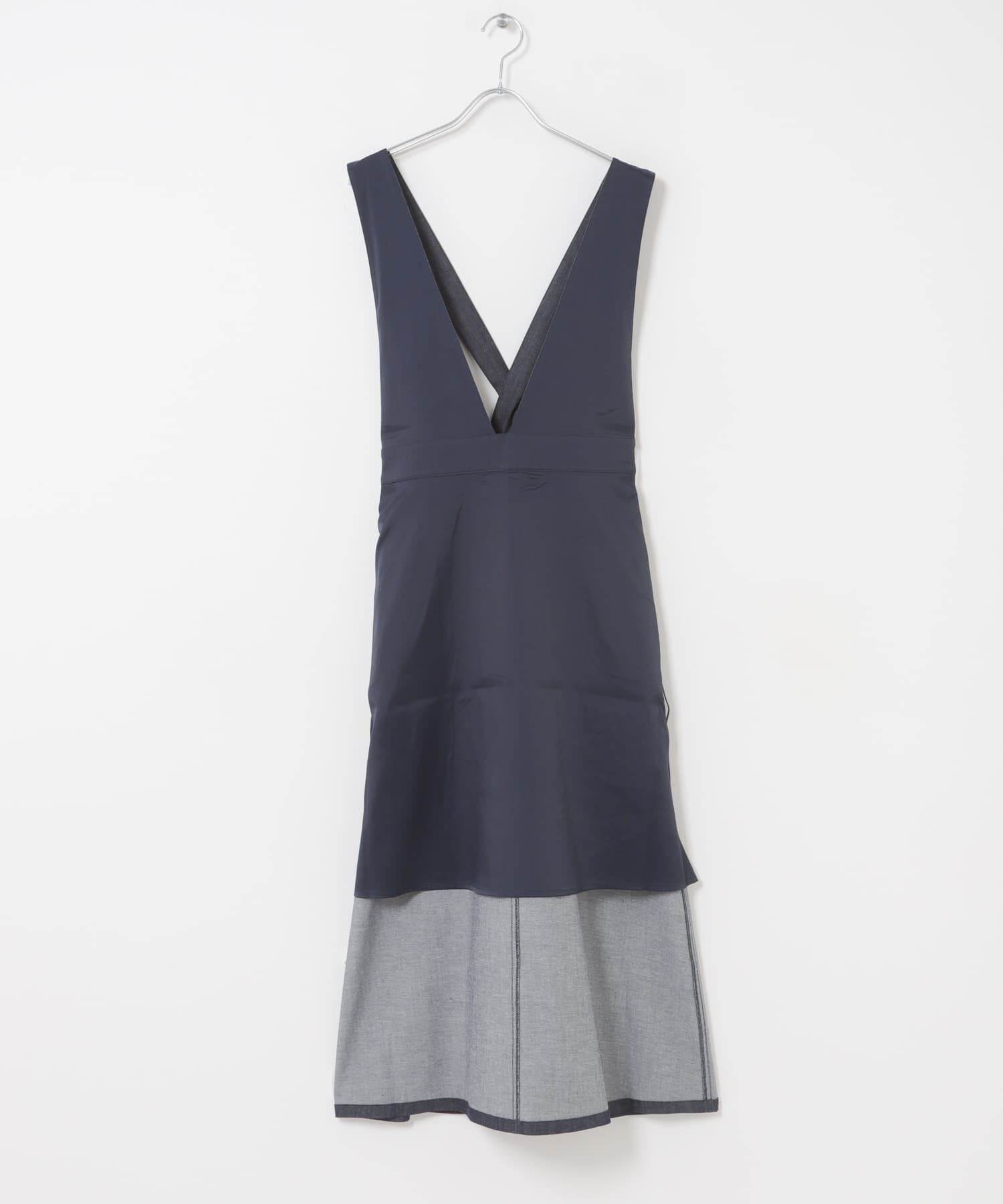 URBAN RESEARCH ROSSO「MARILYN MOON DENIM JUMPER SKIRT」|ジャンパースカート|
