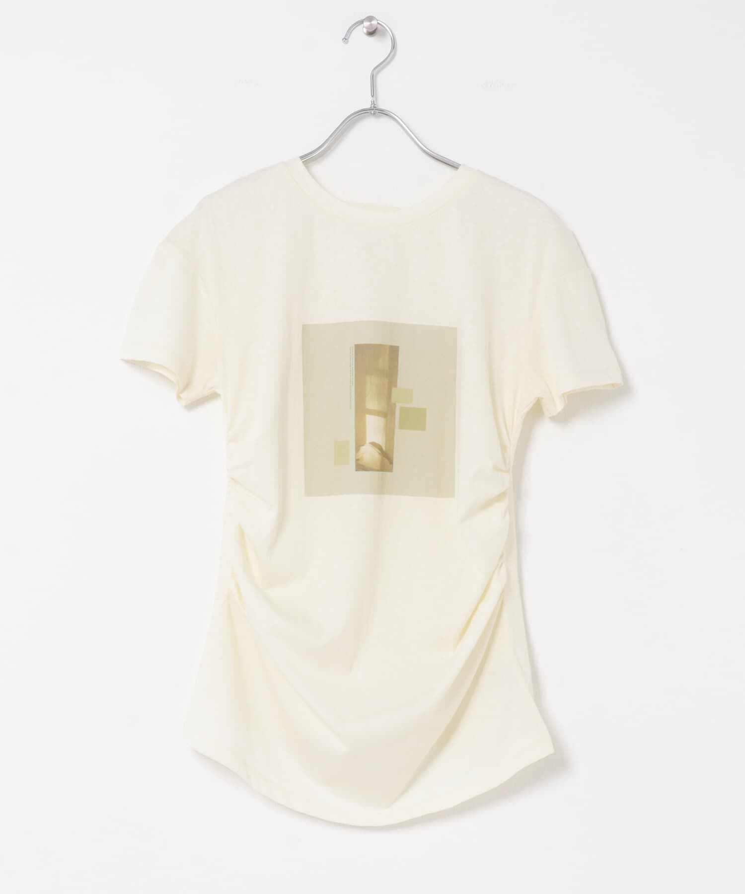  「ドレーププリントTEE」|Tシャツ・カットソー|
