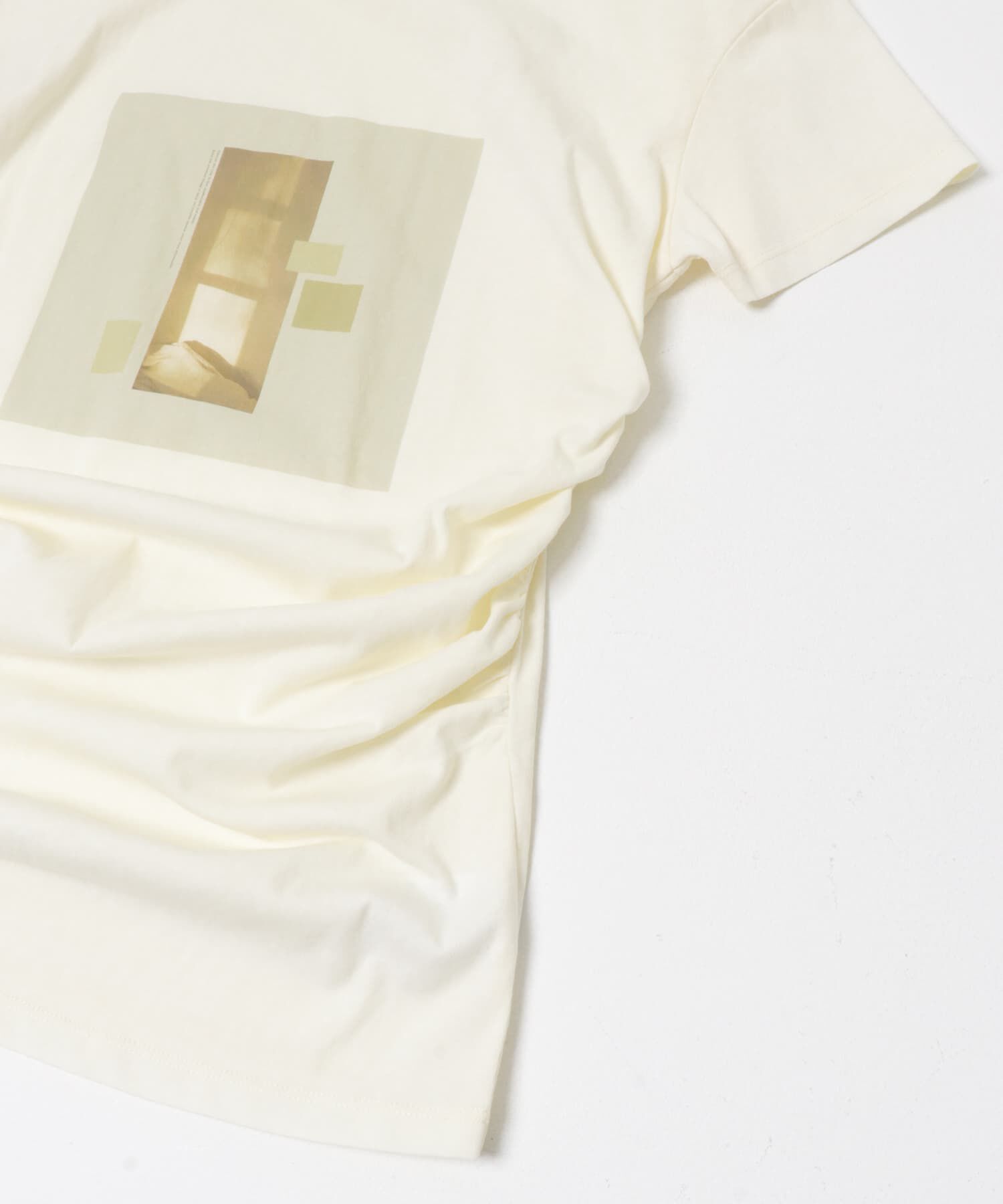  「ドレーププリントTEE」|Tシャツ・カットソー|