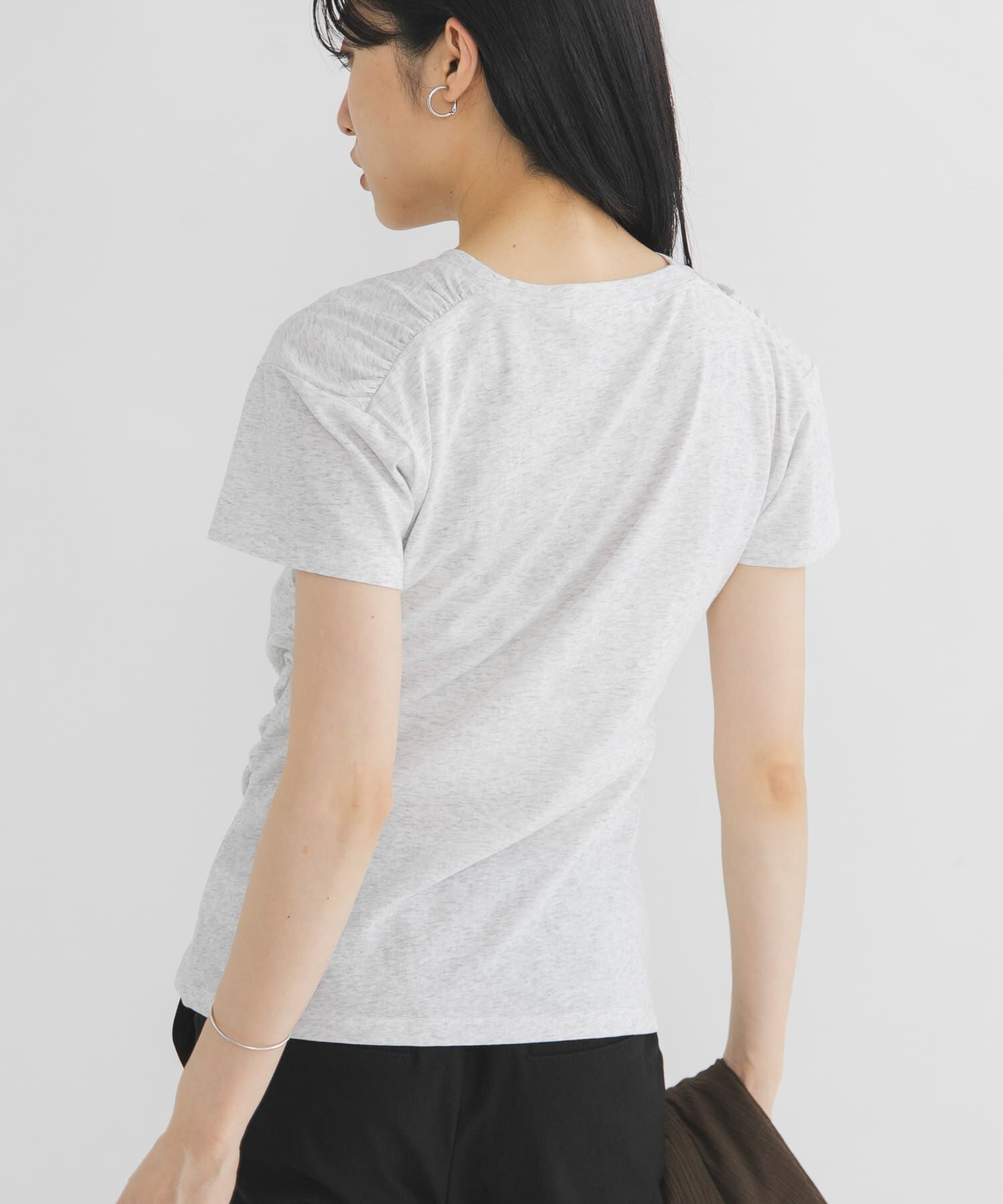  「ドレーププリントTEE」|Tシャツ・カットソー|