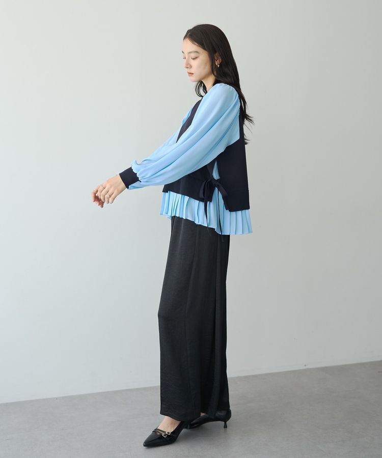 Editt by YECCA VECCA「ビンテージサテンワイドパンツ」|その他|
