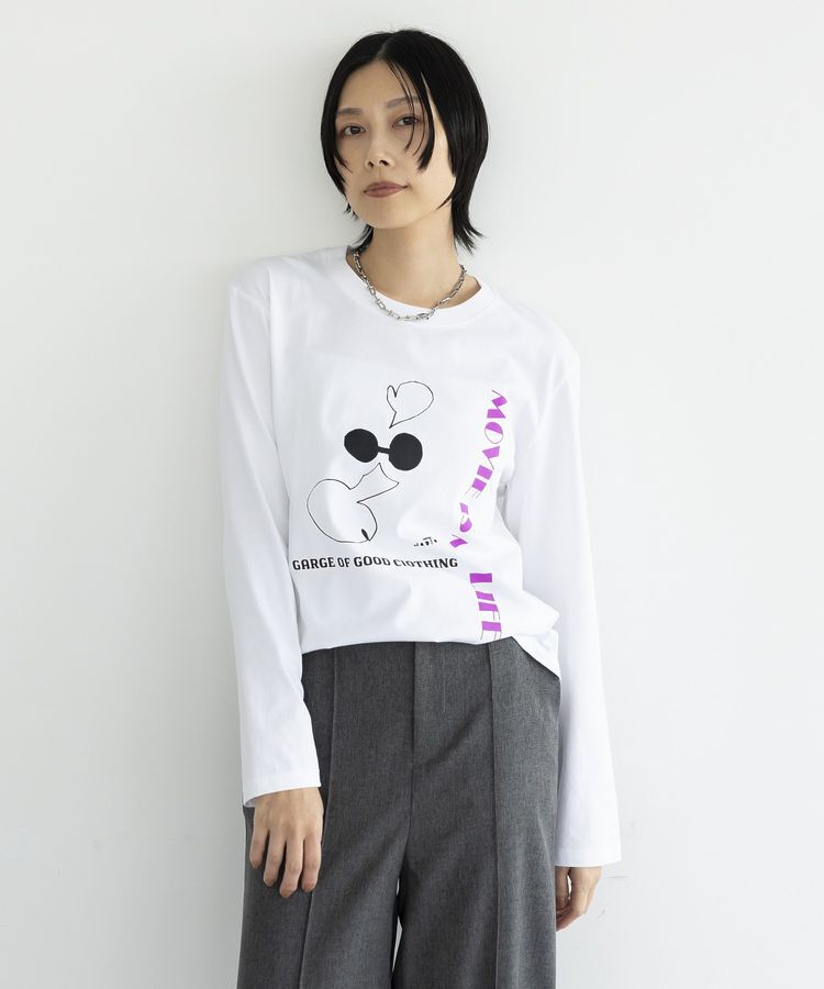 GARAGE OF GOOD CLOTHING「レコードジャケットイラストT」|Tシャツ・カットソー|