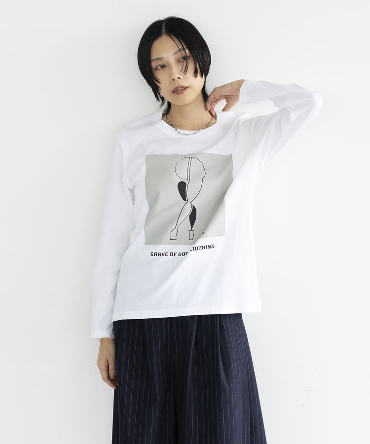 GARAGE OF GOOD CLOTHING「レコードジャケットイラストT」|Tシャツ・カットソー|