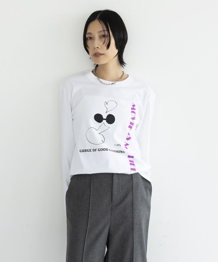 GARAGE OF GOOD CLOTHING「レコードジャケットイラストT」|Tシャツ・カットソー|