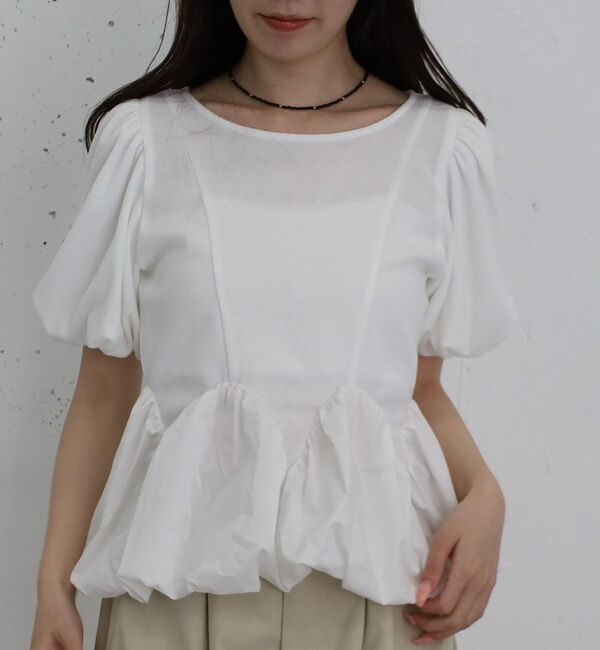 archives「ラウンドバルーンドッキングカットＴＯＰＳ」|Tシャツ・カットソー|OFF WHITE