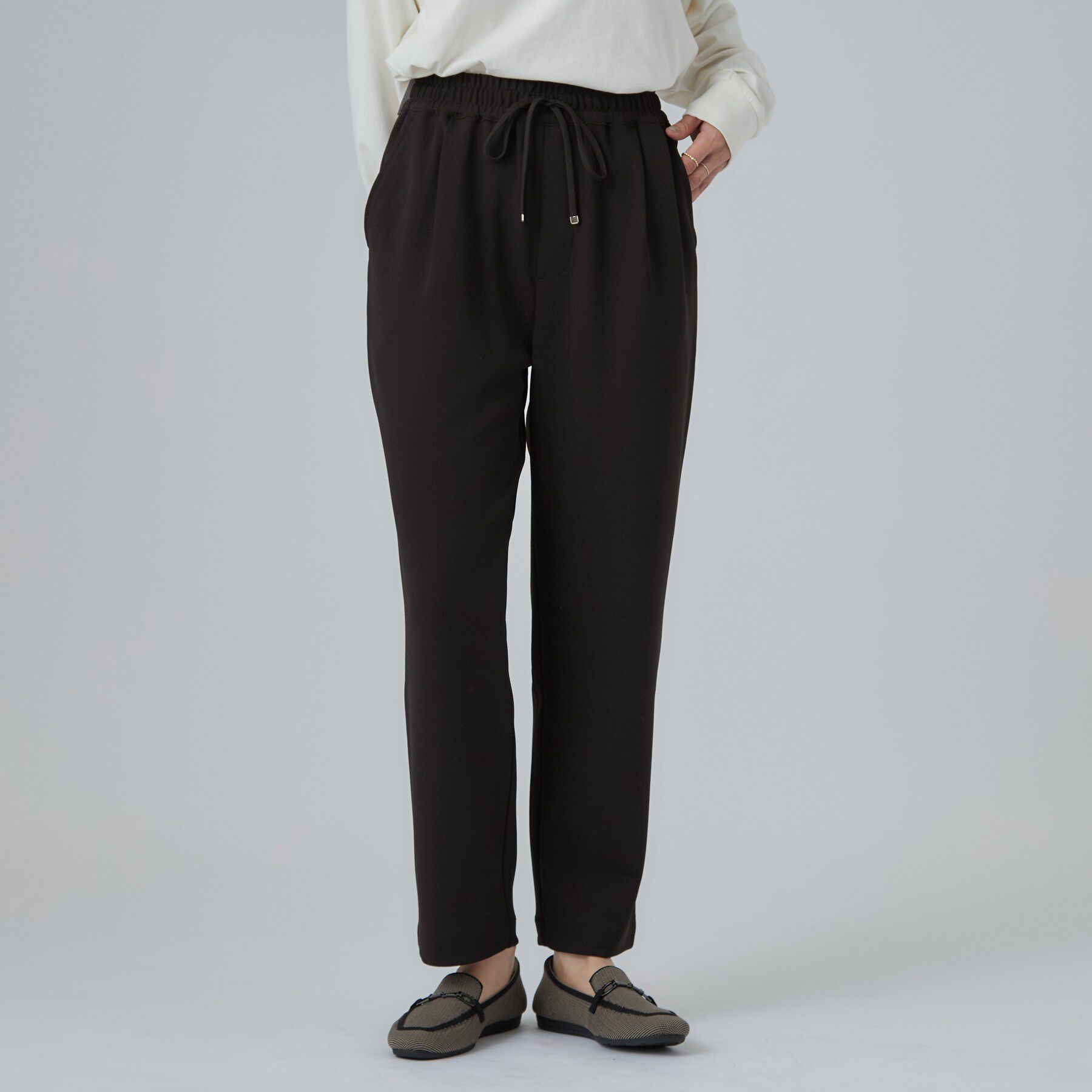SHOO･LA･RUE「【SS-LL/イージーケア】のびのびストレッチで楽ちん スマートイージーパンツ」|その他|