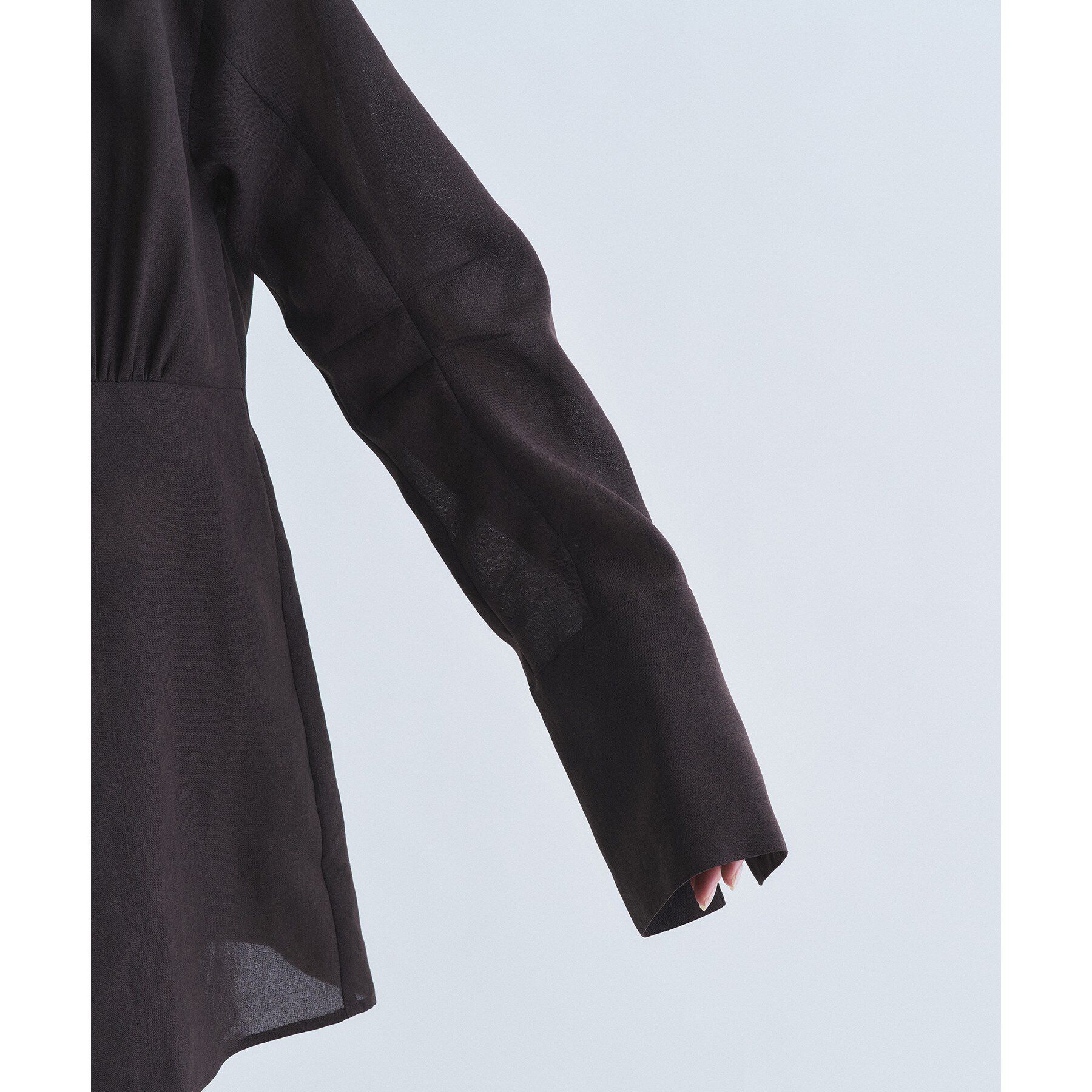 CODE A「sheer form zip shirts」|シャツ・ブラウス|