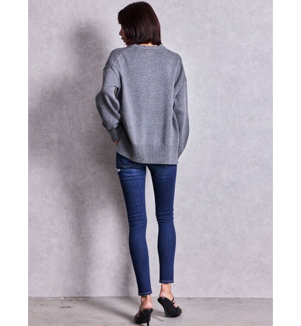 GYDA「GUESS GJ LS CN BIG TRIANGLE SWTR」|ニット・セーター|