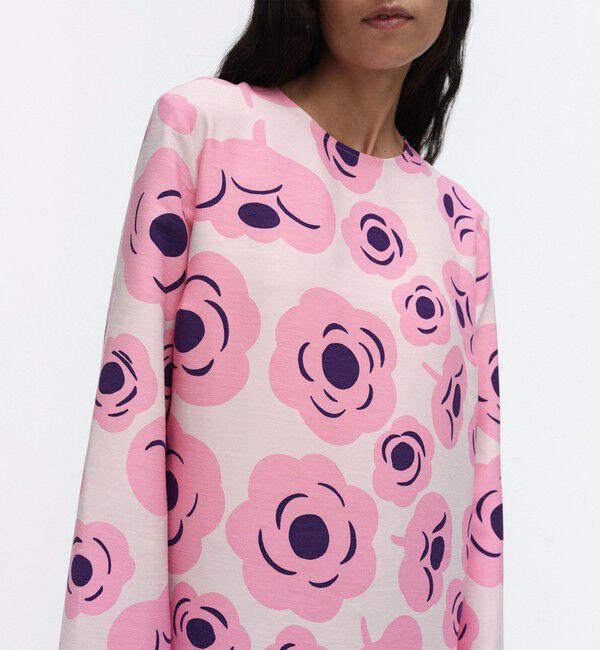 Marimekko「【一部店舗・オンラインストア限定】Karttua Tumma ワンピース」|ワンピース|