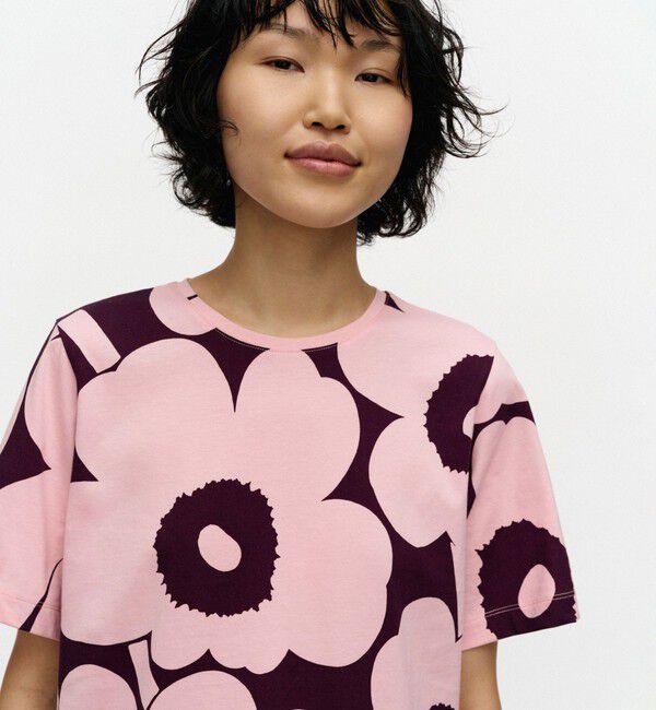 Marimekko「Tunnit Unikko Tシャツ」|シャツ・ブラウス|