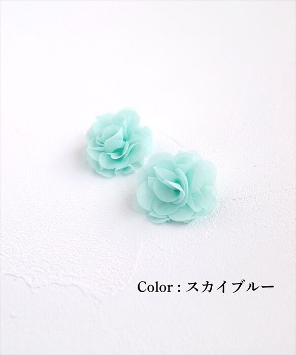 BACKYARD FAMILY「ヘアクリップ お花 2個セット 通販 日本製 Rora セシリア 髪留め 髪飾り キッズ 子供」|その他|