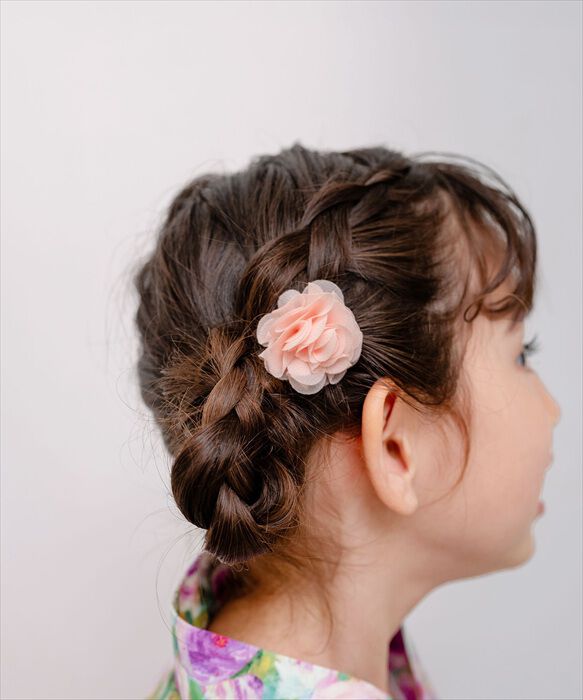 BACKYARD FAMILY「ヘアクリップ お花 2個セット 通販 日本製 Rora セシリア 髪留め 髪飾り キッズ 子供」|その他|