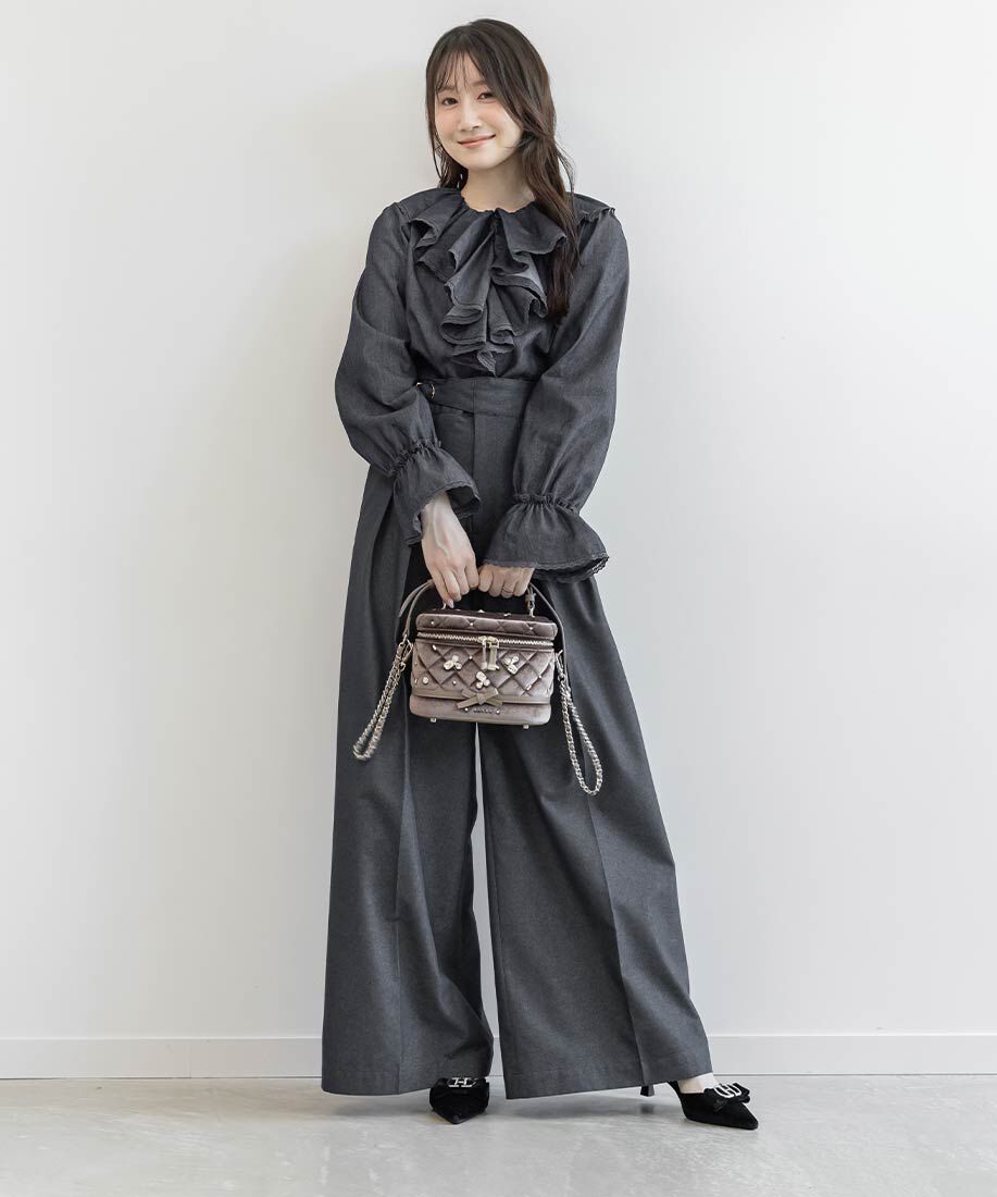  「【Special Bag】2WAY ビジューキルティングバニティバッグ」|ショルダー・メッセンジャー|