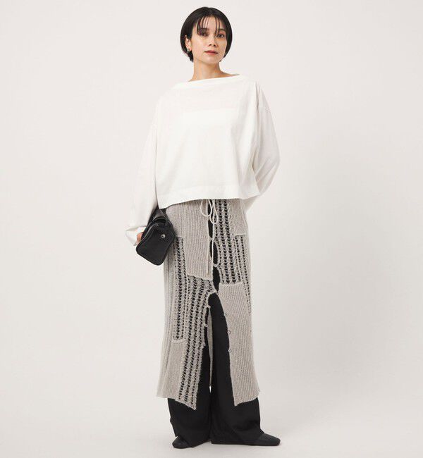 UNITED ARROWS green label relaxing「【別注】＜tyn.TGOR＞パネル ニット スカート」|タイト|