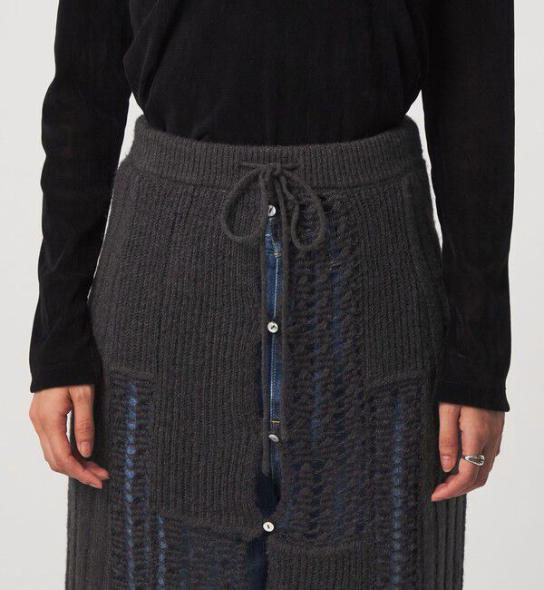 UNITED ARROWS green label relaxing「【別注】＜tyn.TGOR＞パネル ニット スカート」|タイト|