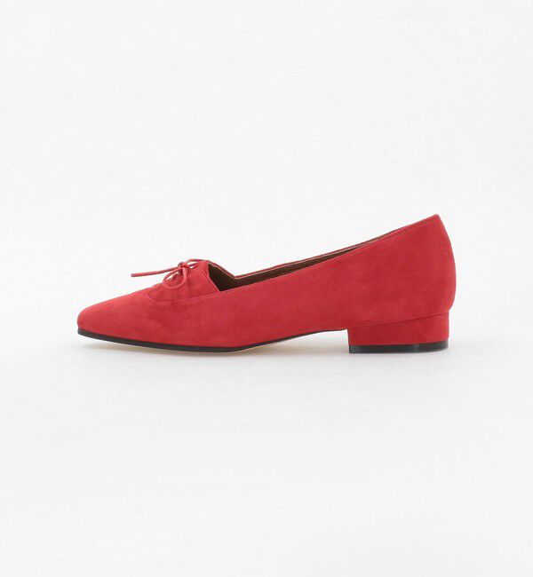 STEVEN ALAN「＜Steven Alan＞スエード レースアップ パンプス」|その他|RED