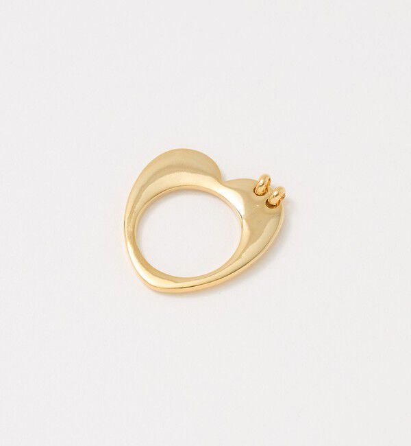 BEAUTY&YOUTH UNITED ARROWS「＜LAPUIS＞Plate Heart リング」|リング|